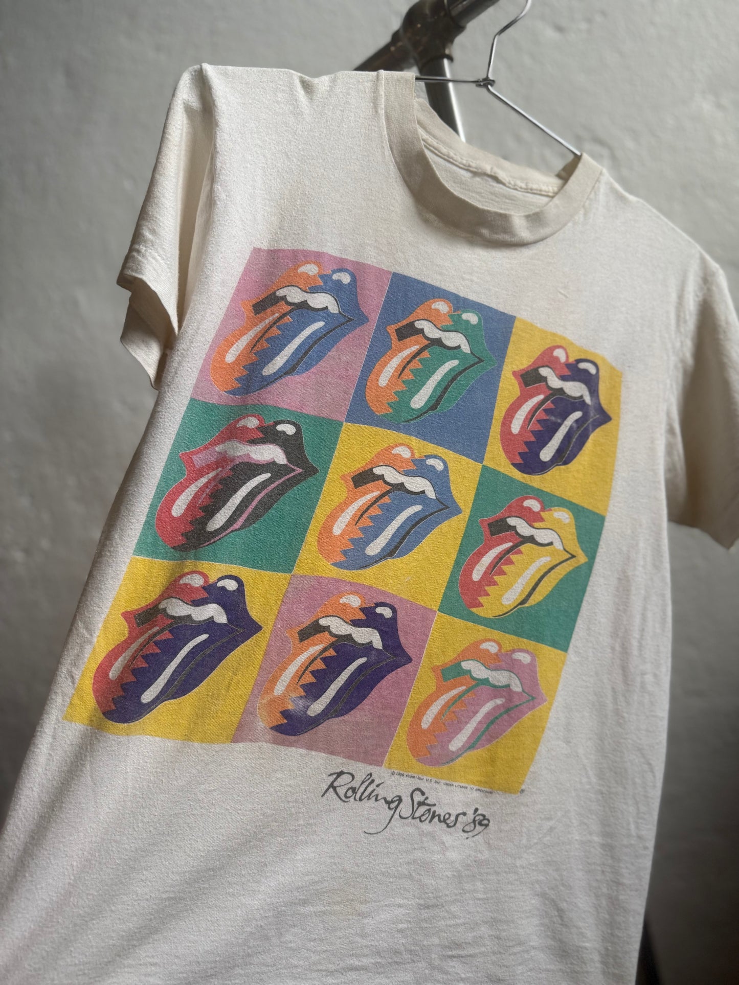 1989 Rollingstone Pop-art T