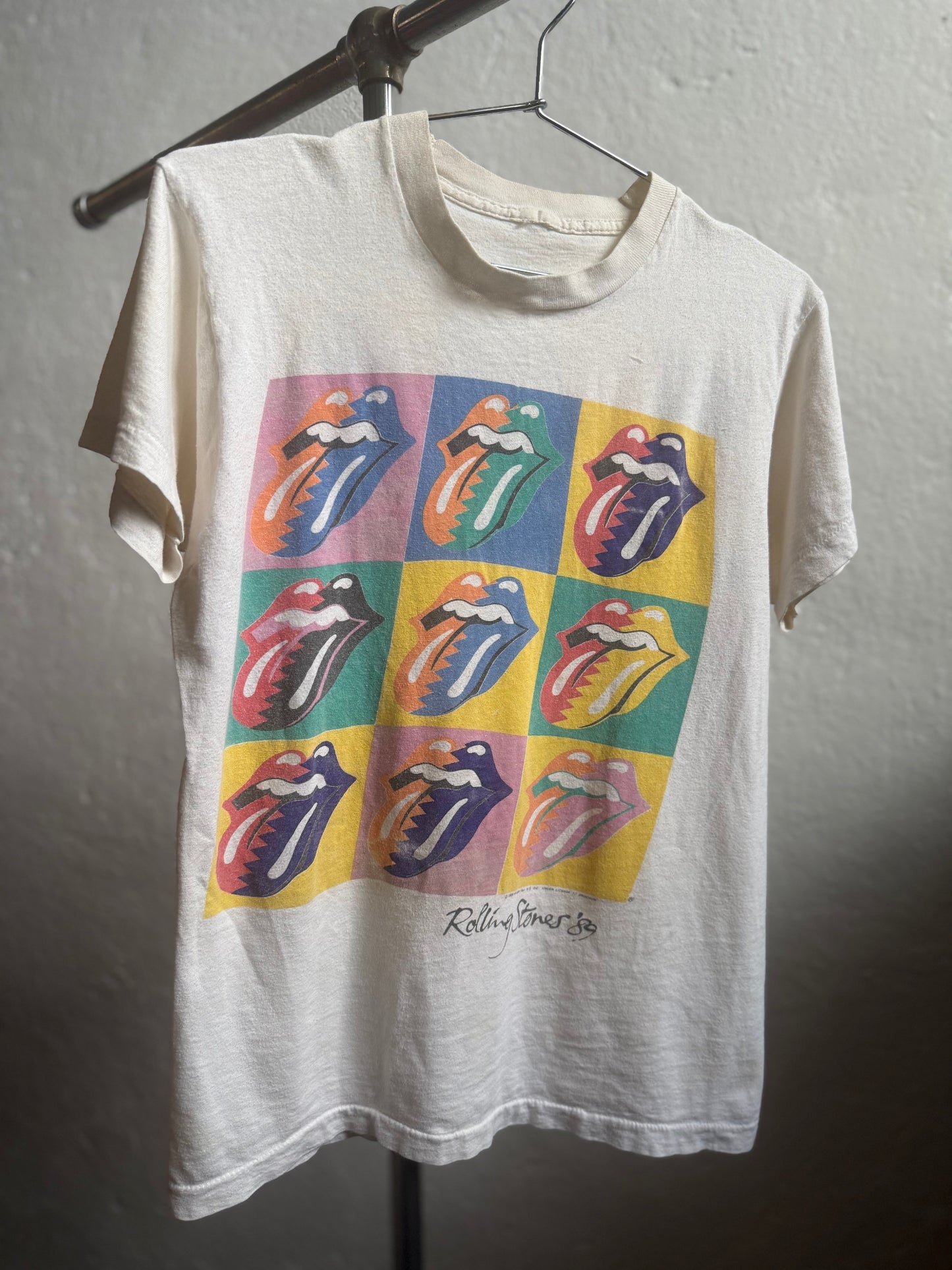 1989 Rollingstone Pop-art T