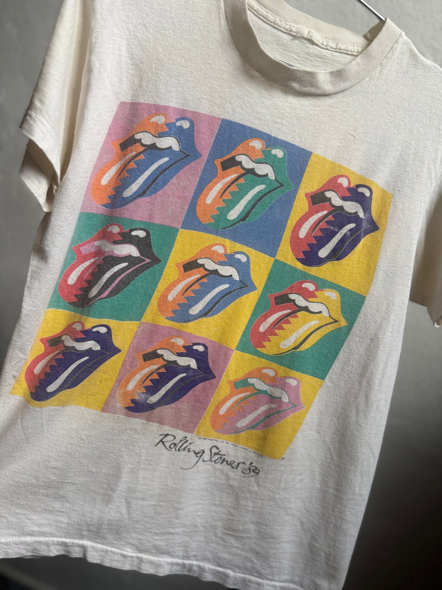 1989 Rollingstone Pop-art T